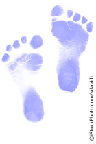 Baby Footprint Pictures on Baby Middle Names For Middle Name Ideas